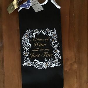 NWT Wine Bottle Gift Bag Carrier